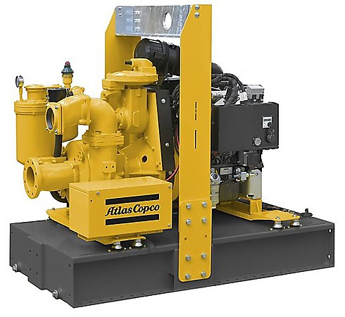 Дизельная мотопомпа PAS 4 DDM A260 / W260 Дизельная мотопомпа Atlas Copco PAS 4 DDM A260 и W260